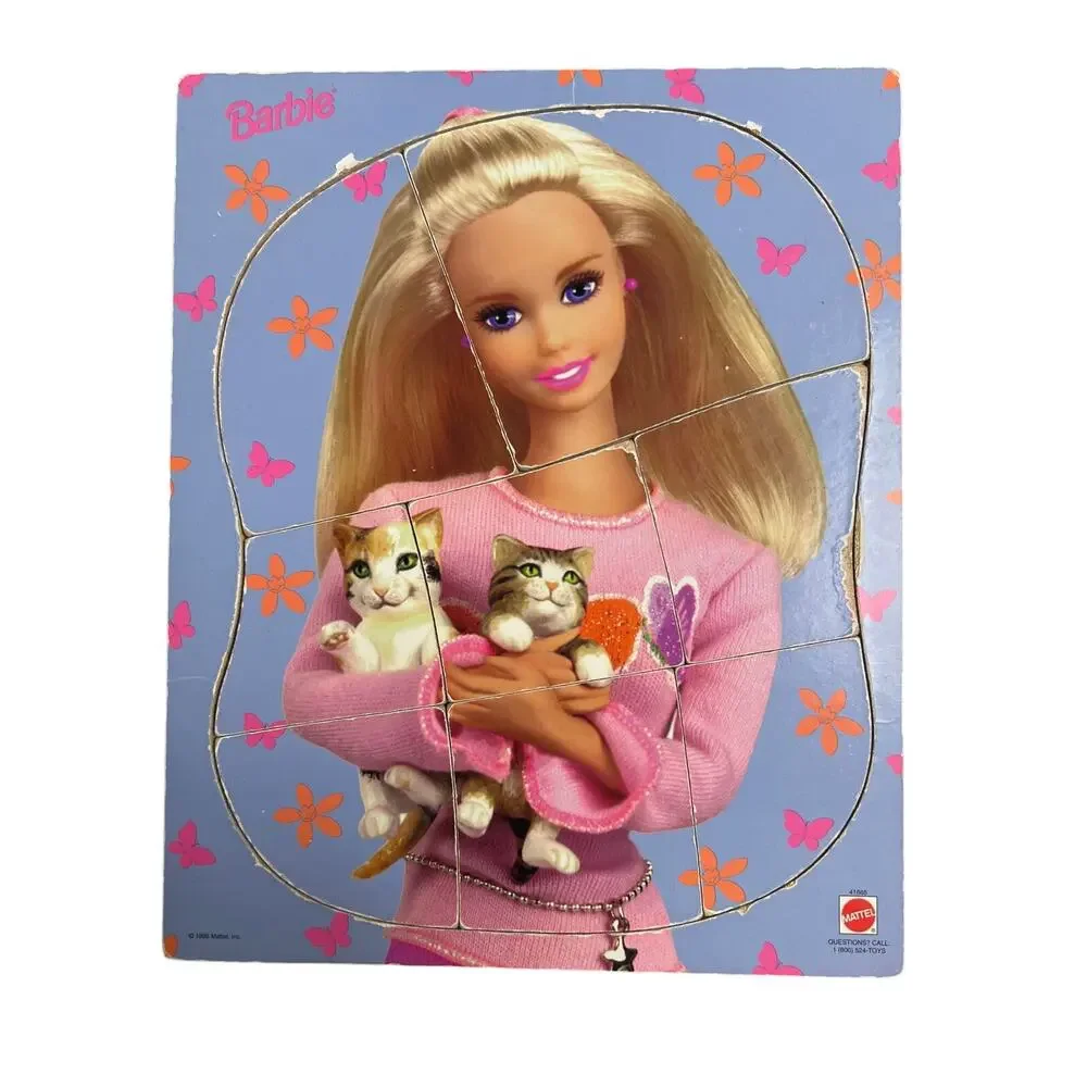 1998 Mattel Toys Barbie Children’s Jigsaw Puzzle